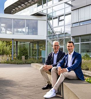 Geschäftsführer Gerald und Steffen Kassner