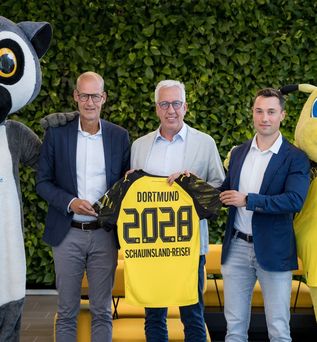 Vertragsverlängerung BVB und Schauinsland-Reisen