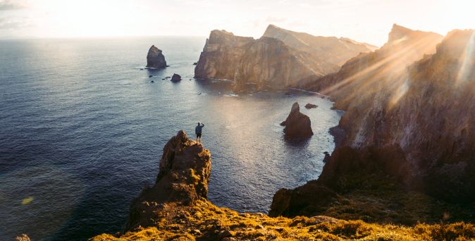  Küstenlandschaft und Meer auf Madeira